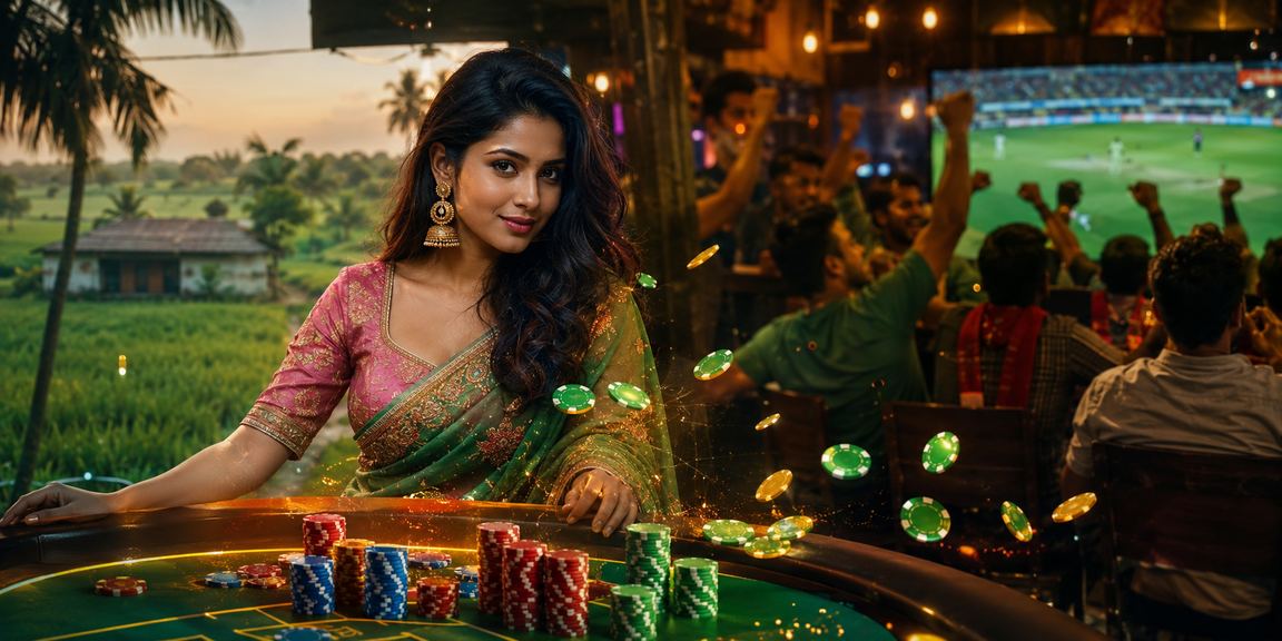 গাজীপুরে ক্রিকেট ম্যাচের সময় অনলাইন বেটিং ও জ্যাকপট গেমিং উপভোগ করছেন একজন খেলোয়াড়